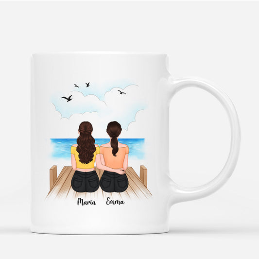0446M568FUS2 Personalized Mug Gifts Best Friends