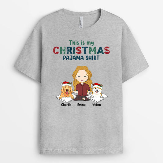 0532AUS2 Personalized T shirts Gifts Dog Dog Lovers Christmas