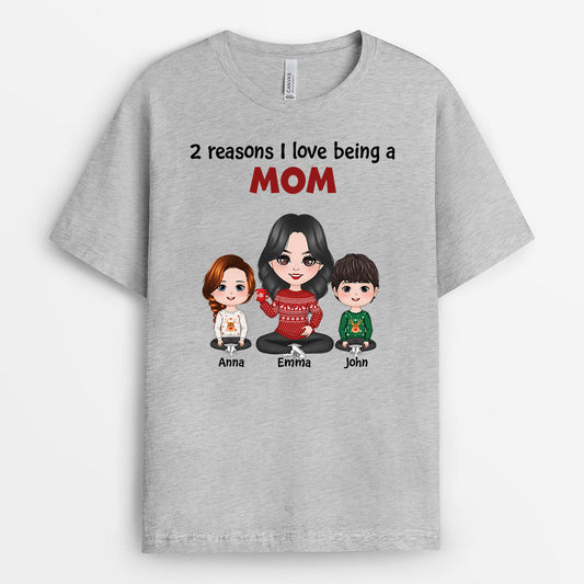 0565AUS2 Personalized T shirts Gifts Mom Grandma Mom