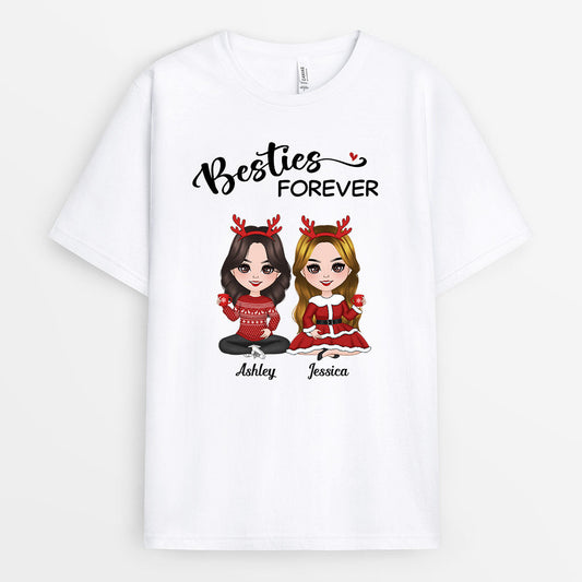 0574AUS1 Personalized T shirts Gifts Friends Besties Best Friends