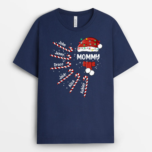 0586AUS2 Personalized T shirts Gifts Grandparents Grandma Grandpa Christmas