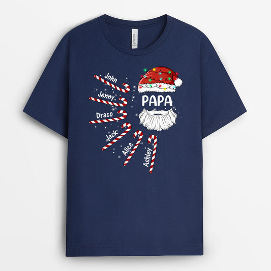 0586AUS2 Personalized T shirts Gifts Grandparents Grandma Grandpa Christmas_2917d119 df09 4ba4 ba37 1f66634db59f
