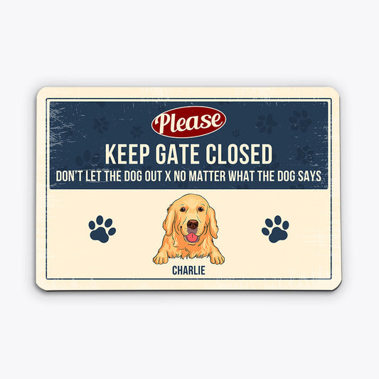 0603EUS1 Personalized Metal Signs Pawprint Dog Lovers_74c3180e 59ea 4162 bddc b18f34f124f7