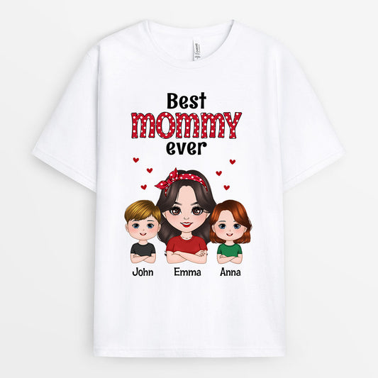 0731AUS1 Personalized T shirts Gifts Grandma Grandma Mom Mothers Day