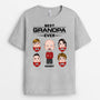 0739Aus1 Personalized T shirts Gifts Hearts Grandpa Dad Fathers Day