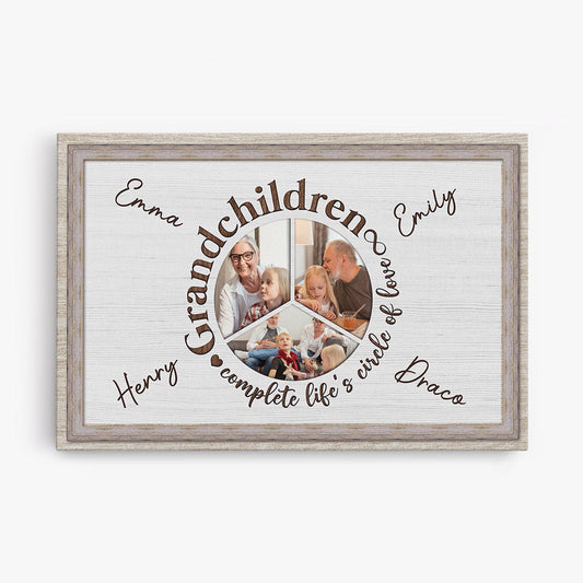 0747Cus1 Personalized T shirts Gifts Grandparents Grandpa Grandma