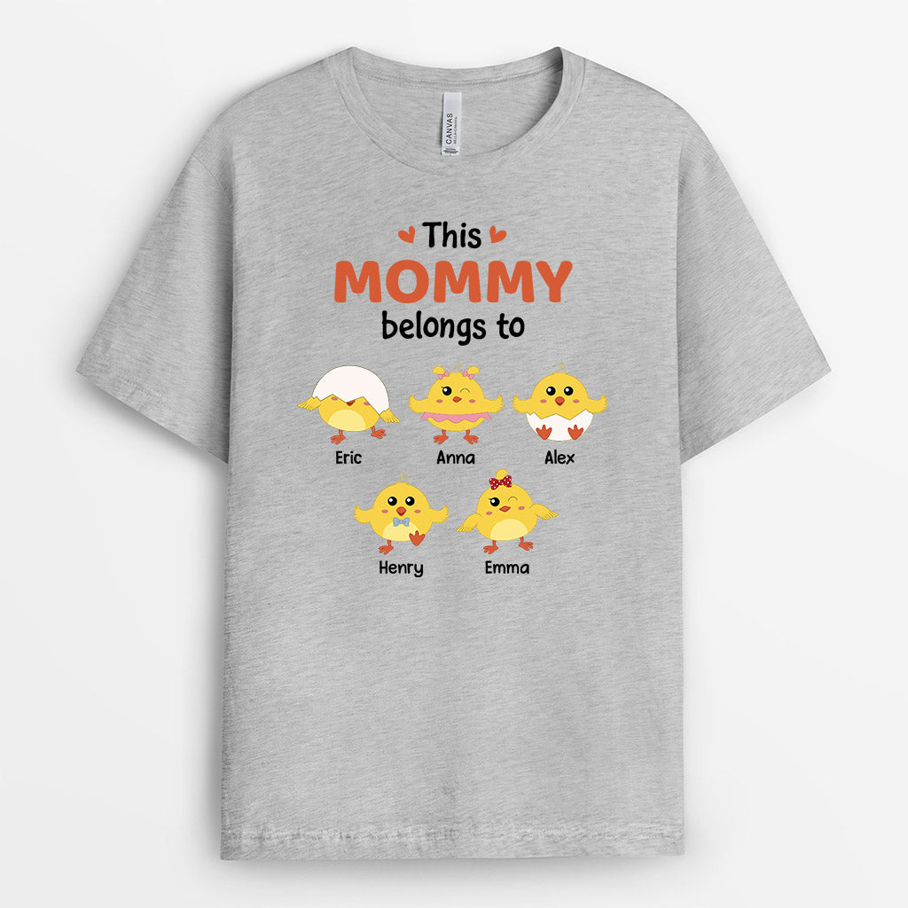 0750AUS2 Personalized T shirts Gifts Grandkid Grandma Mom