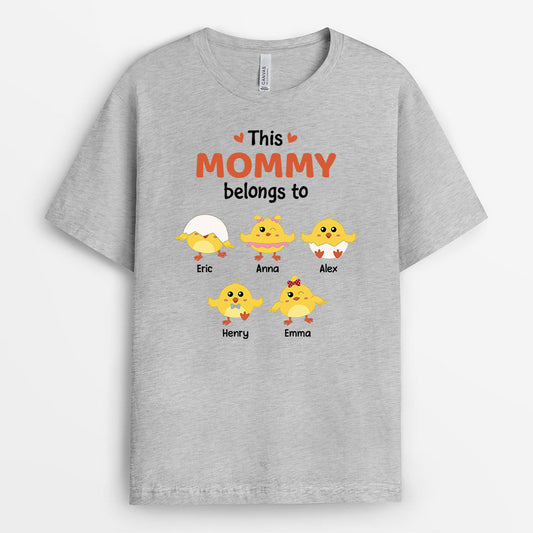 0750AUS2 Personalized T shirts Gifts Grandkid Grandma Mom