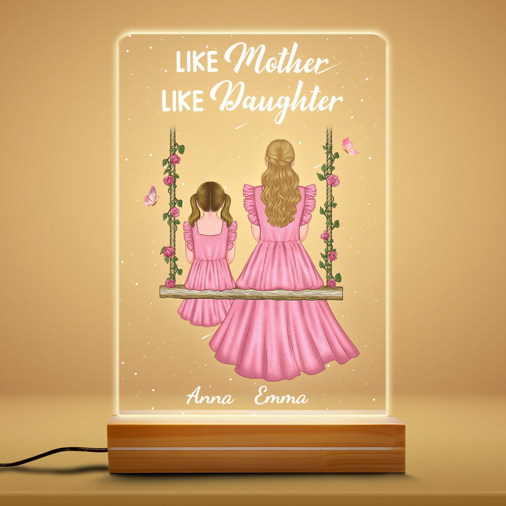 0789LUS1 Personalized 3D LED Light Gifts Mother Grandma Mom