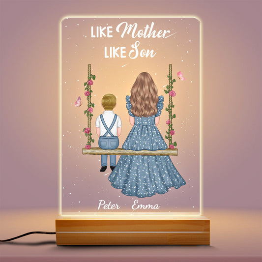 0789LUS2 Personalized 3D LED Light Gifts Mother Grandma Mom