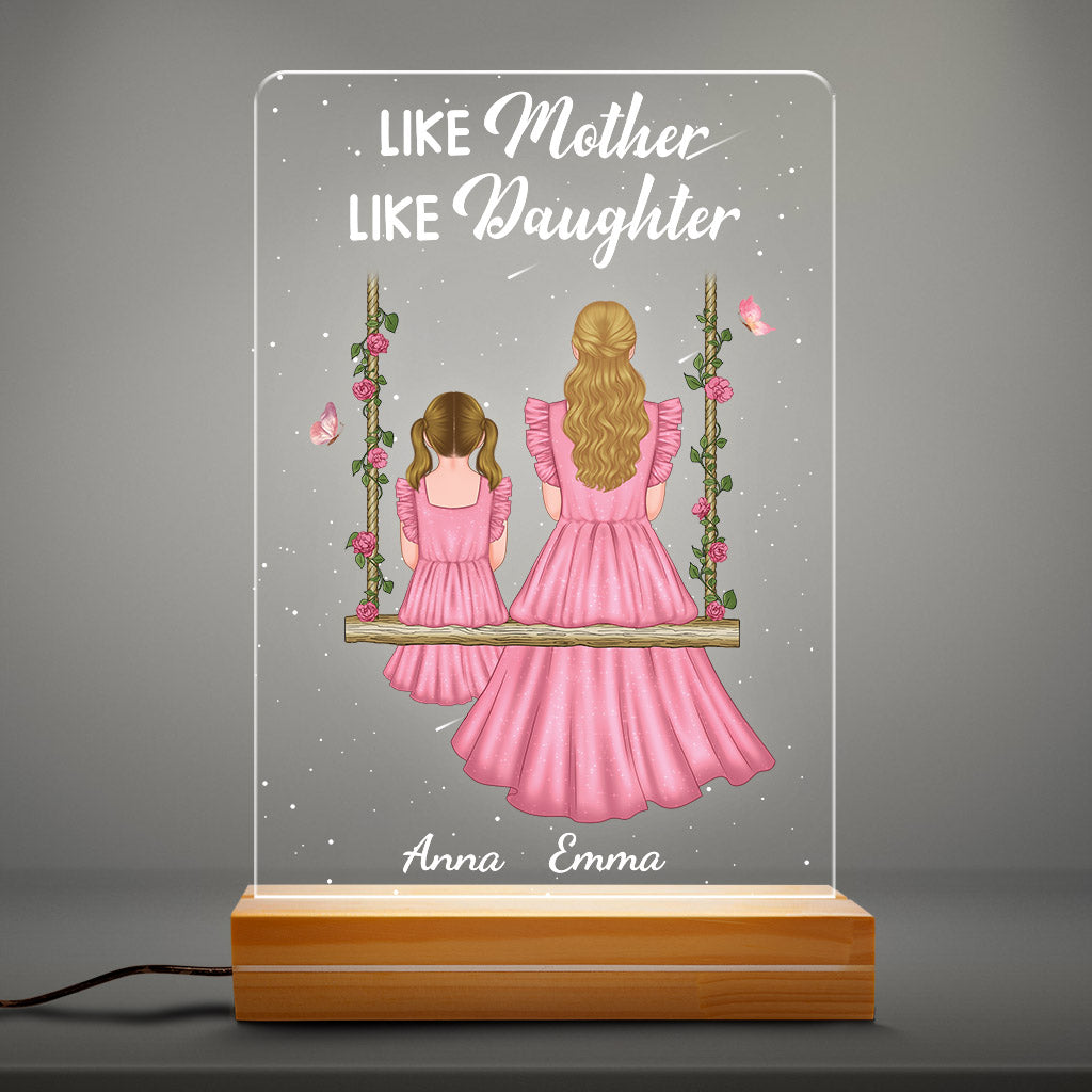 0789LUS3 Personalized 3D LED Light Gifts Mother Grandma Mom