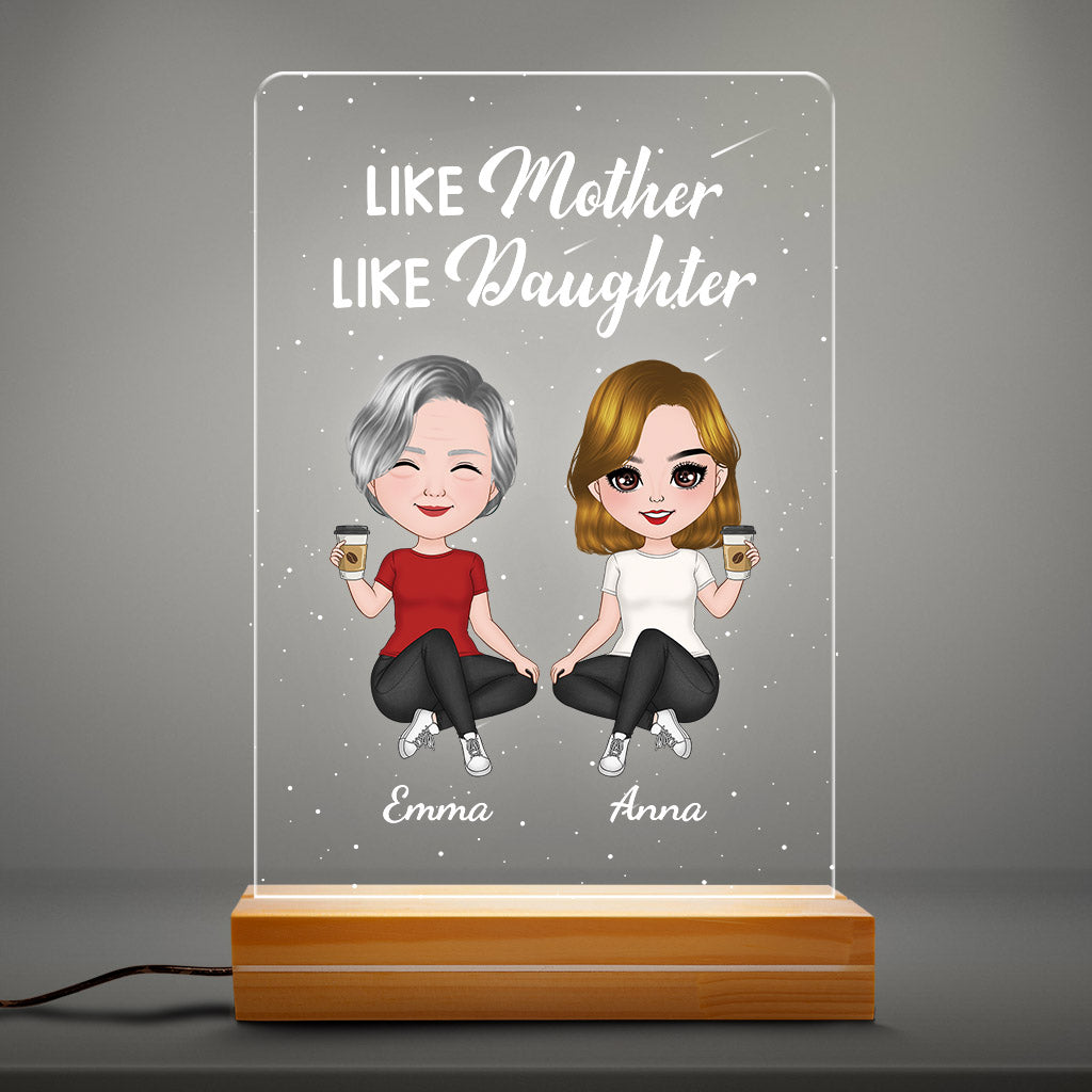 0796LUS3 Personalized 3D LED Light Gifts Mother Grandma Mom