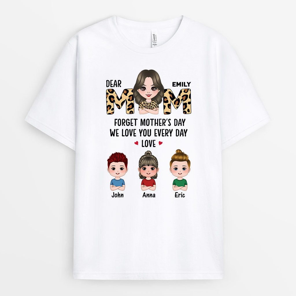 0809AUS2 Personalized T shirts Gifts Kids Grandma Mom
