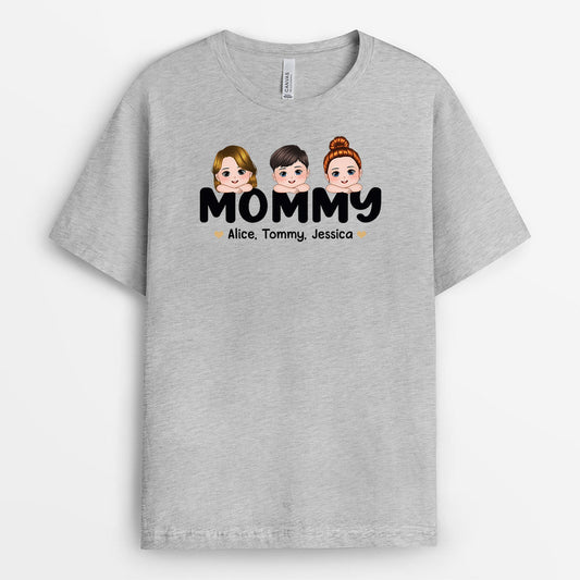 0816AUS2 Personalized T shirt Gifts Leopard Grandma Mom