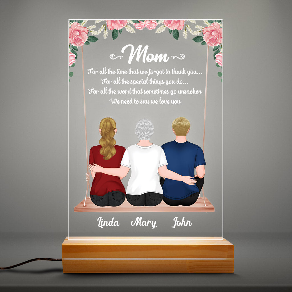 0817LUS3 Personalized Night Light Gifts Mother Grandma Mom