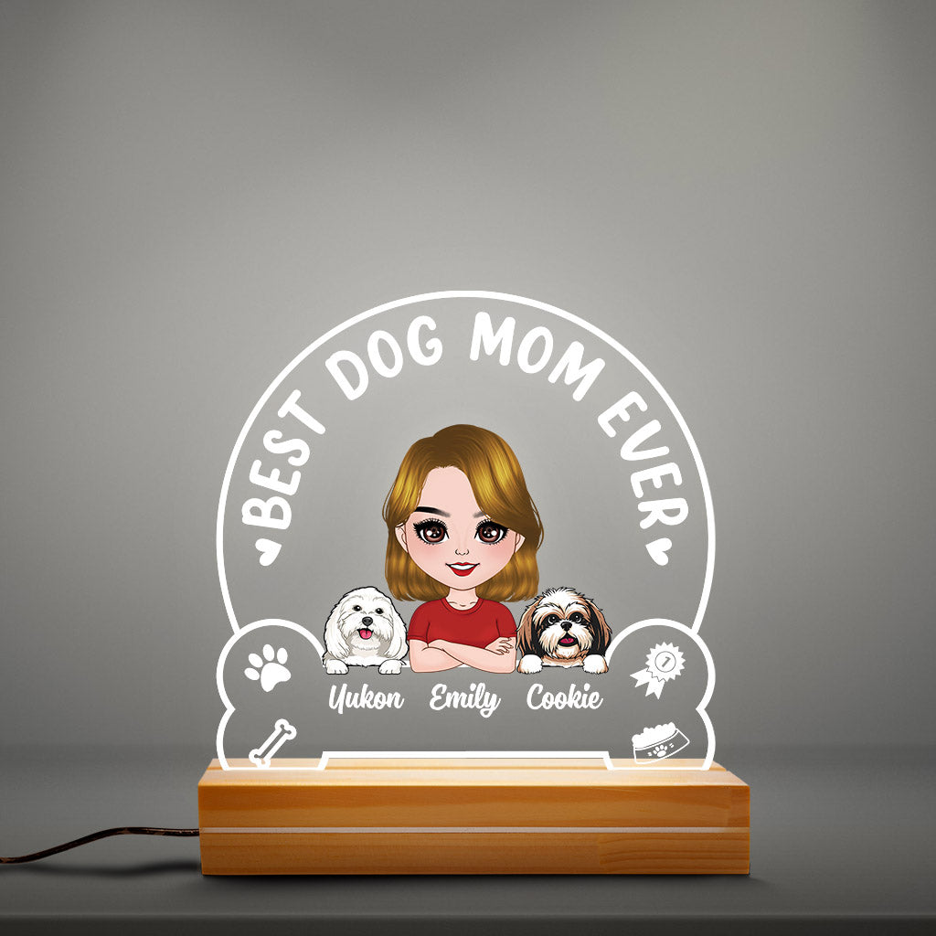 0822LUS1 Personalized Night Light Gift Dog Dog Lovers