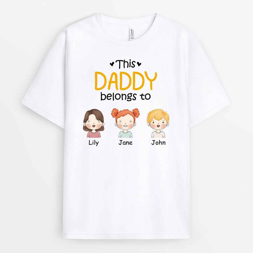 0827AUS1 Personalized T shirts Gifts Grandpa Dad