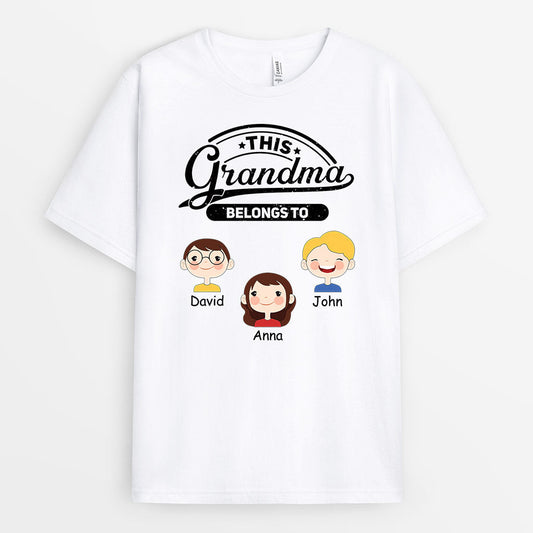0856AUS1 Personalized T shirts Gifts Star Grandma Mom_e396702f 0b67 426f a175 8727caa27bf1