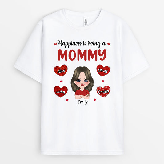0911AUS2 Personalized T shirts Gifts Woman Leopard Mom Grandma