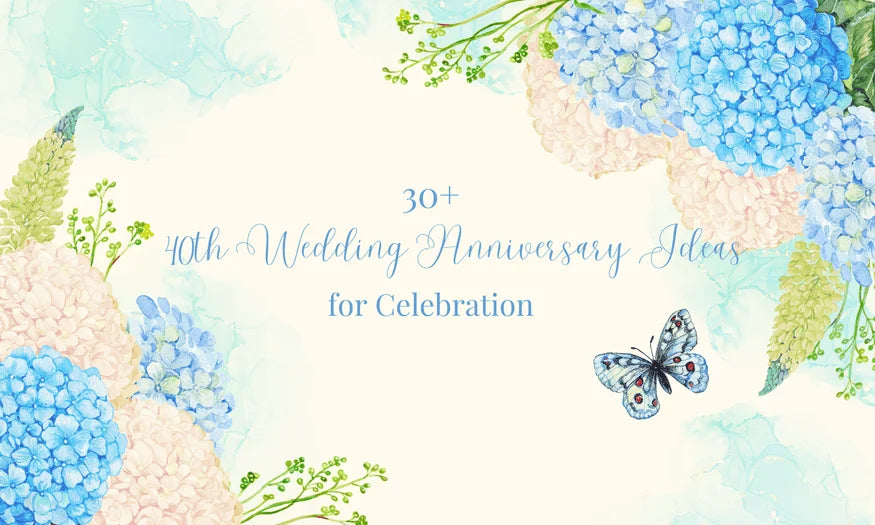 40th wedding anniversary ideas