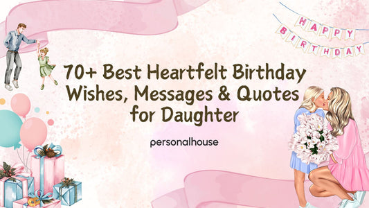 70+ Best Heartfelt Birthday Wishes, Messages & Quotes for Daughter