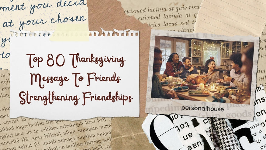 80 Thanksgiving Message To Friends Strengthening Friendships