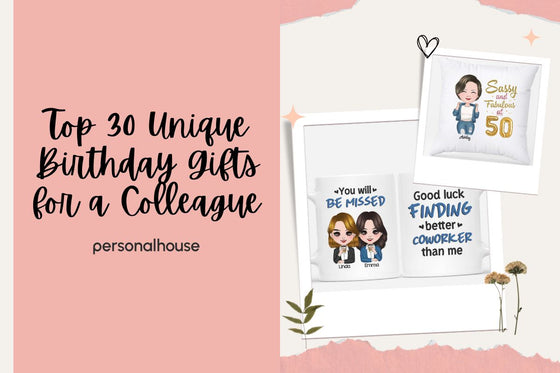 Top 30+ Best Birthday Gifts for Coworkers - Personal House