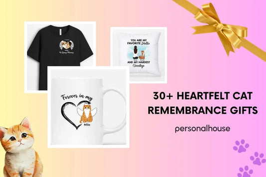 30+ Best Meaningful Cat Remembrance Gifts to Tribute to the Loss of Cat