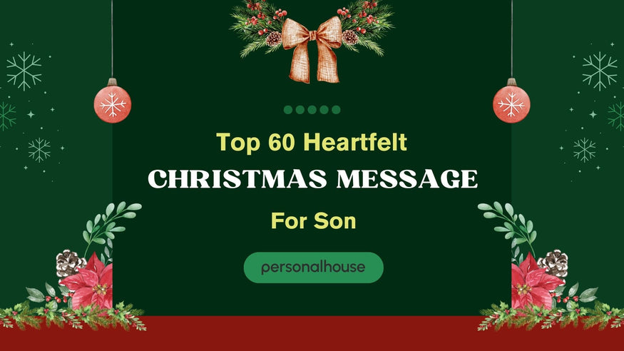 Christmas Message for Son
