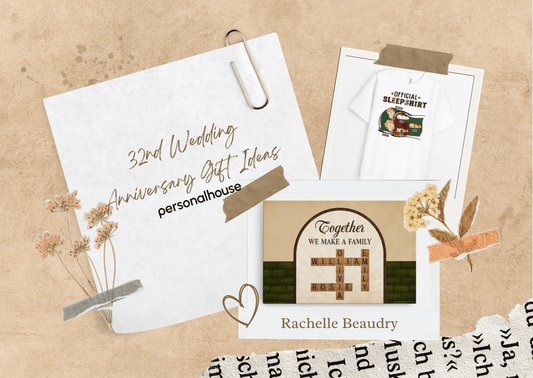 Top 40 Best 32nd Wedding Anniversary Gift Ideas for Couples