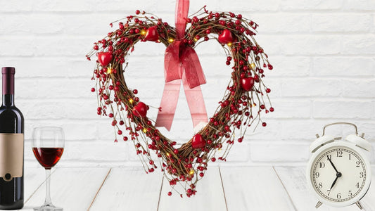 valentine wreath ideas