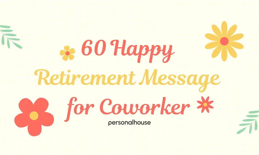 60+ Best Funny Happy Retirement Message for Coworker