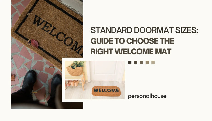 Standard Doormat Sizes: Guide to Choose The Right Welcome Mat