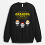 0261SUS1 Customised Sweatshirt gifts Kid Grandpa Dad Galaxy