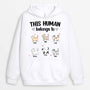 0304HUS1 Customized Hoodie gifts Cat Lovers Text