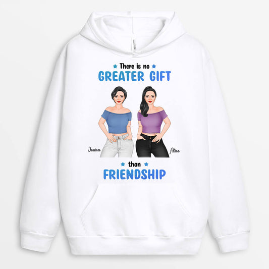 0384HUS1 Customised Hoodie gifts  Besties