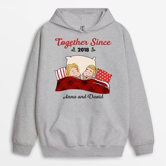 0537HUS1 Personalized Hoodie Gifts Couples Couples Lovers