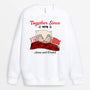 0537WUS2 Personalized Sweatshirt Gifts Couples Couples Lovers