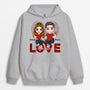 0626Hus1 Personalized Hoodie Gifts Love Couples Lovers Christmas