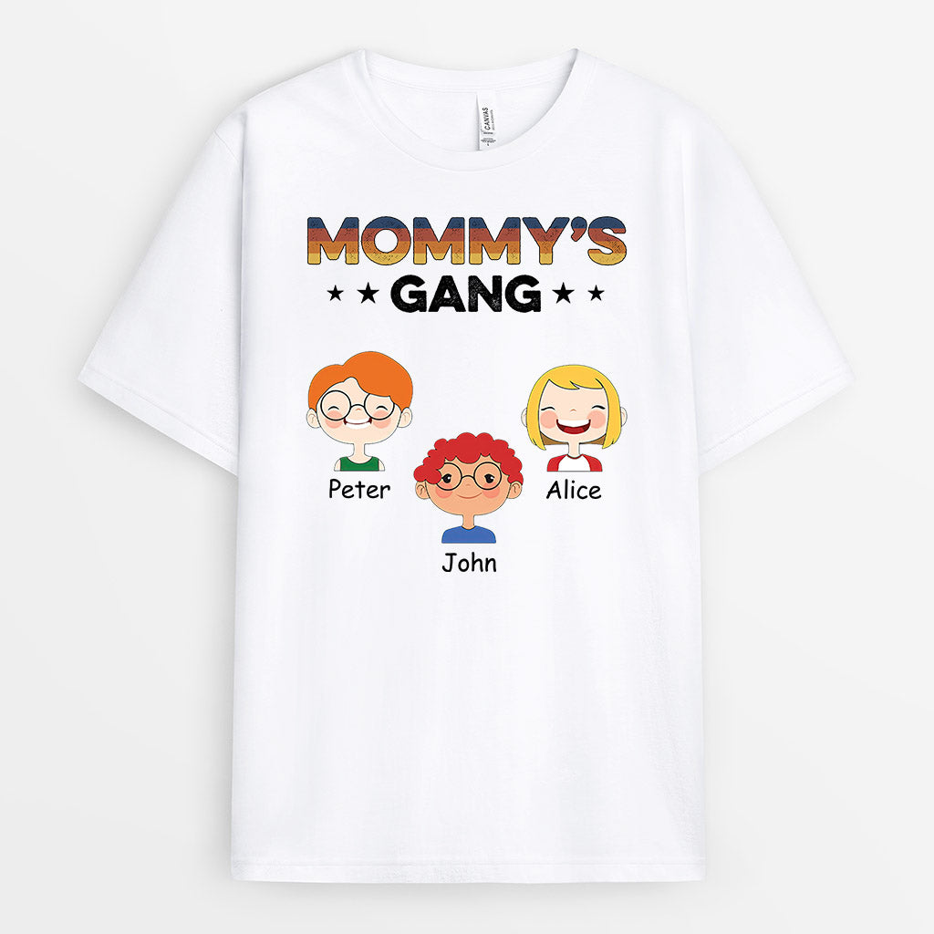 0755AUS1 Personalized T shirts Gifts Kids Grandma Mom