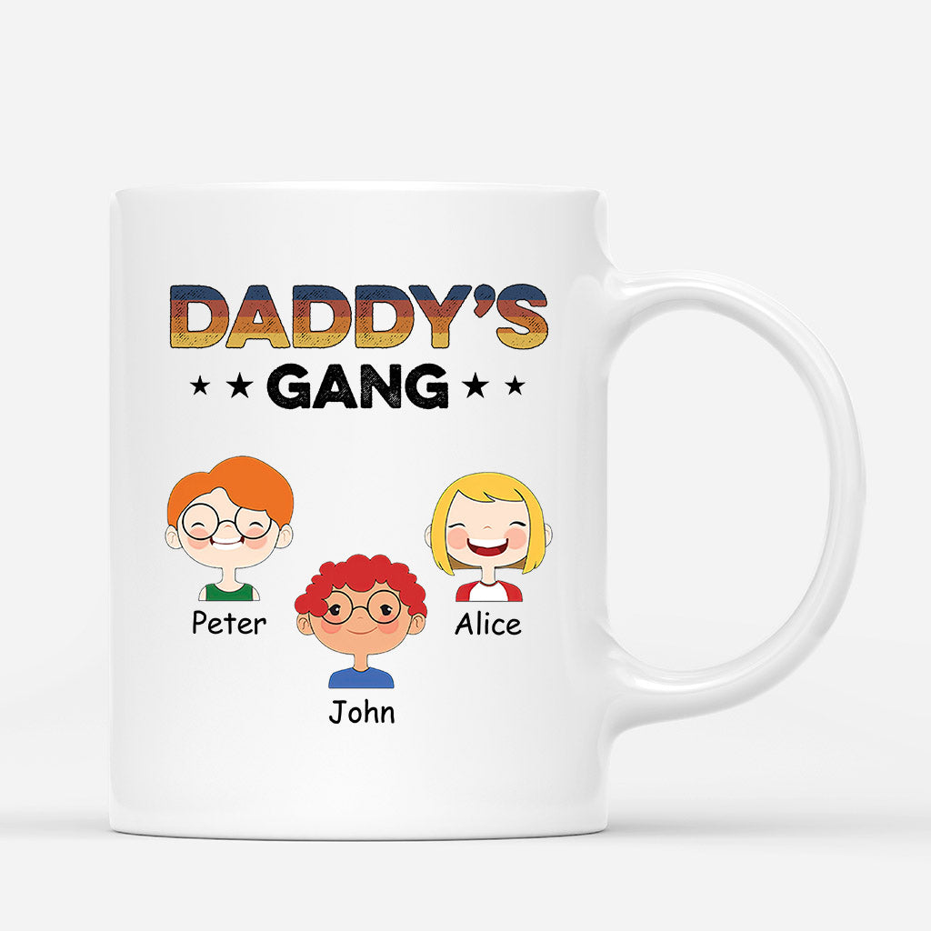 0755MUS1 Personalized Mugs Gifts Kids Grandpa Dad