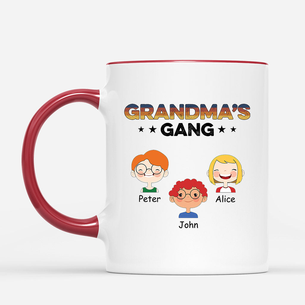 0755MUS2 Personalized Mugs Gifts Kids Grandma Mom