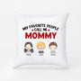 0857PUS1 Personalized Pillows Gifts Kids Grandma Mom