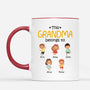 0865MUS2 Personalized Mugs Gifts Kids Grandma Mom