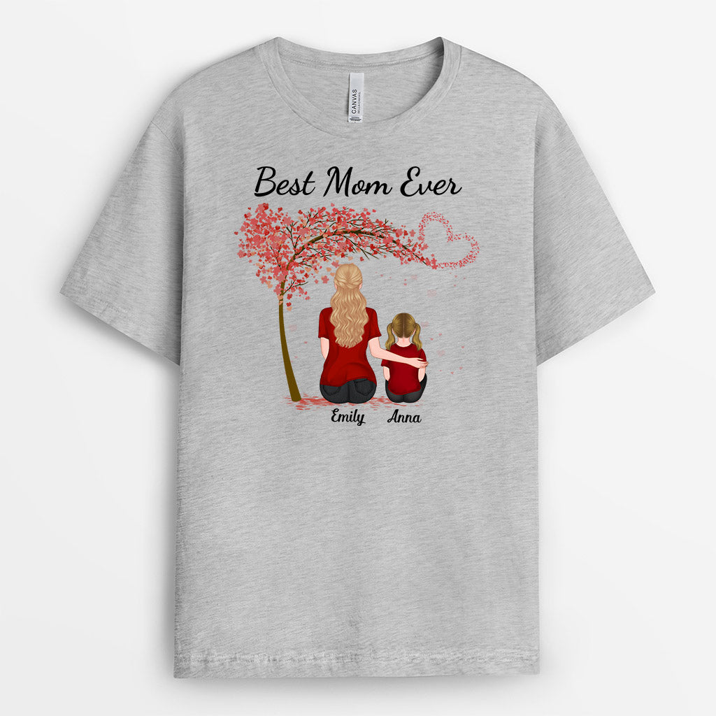 0871AUS1 Personalized T shirts Gifts Mother Kid Mom
