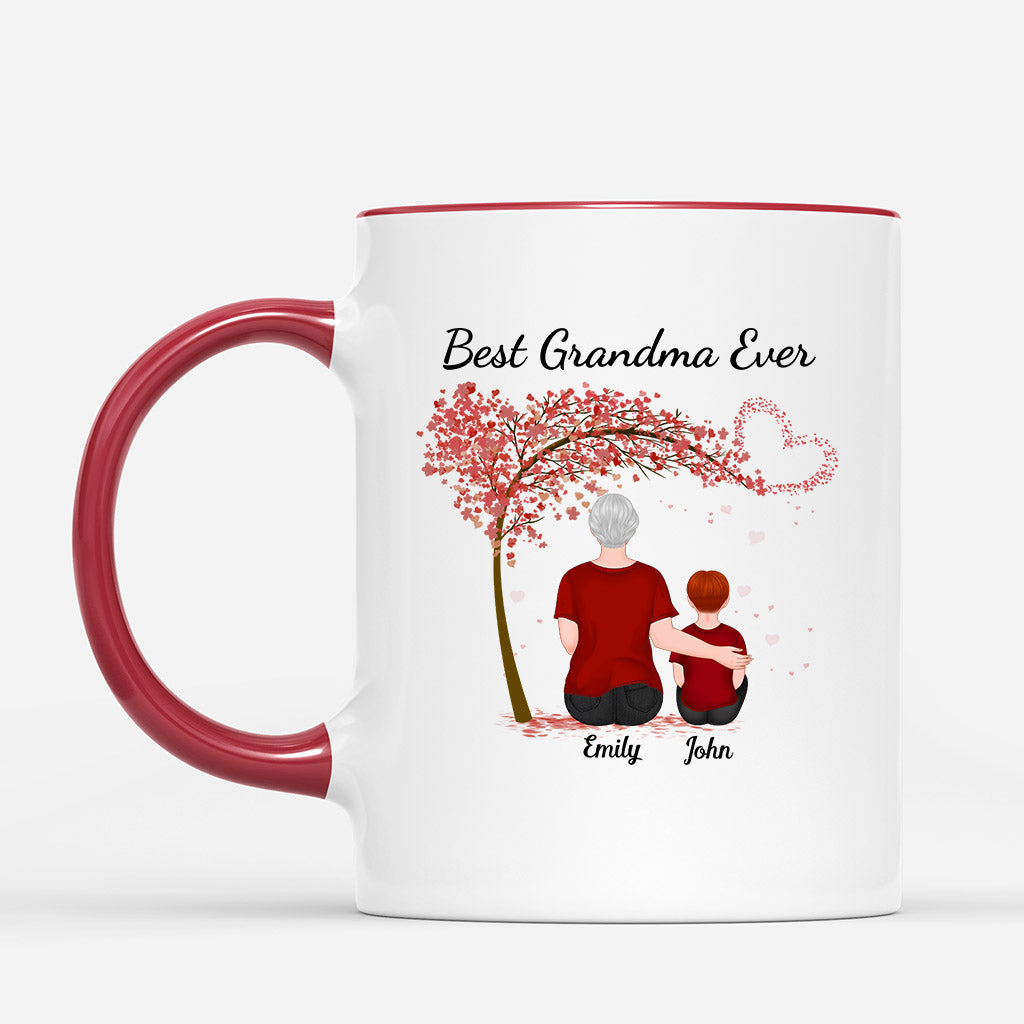 0871AUS2 Personalized Mugs Gifts Mother Kid Mom