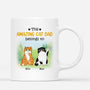 0902AUS1 Personalized Mug Gifts Flower Cat Lovers_1ec7976d 271b 4c76 aa51 6beef3af5577