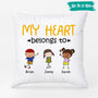 0904PUS2 Personalized Pillows Gifts Kids Mom Dad Grandma Grandad