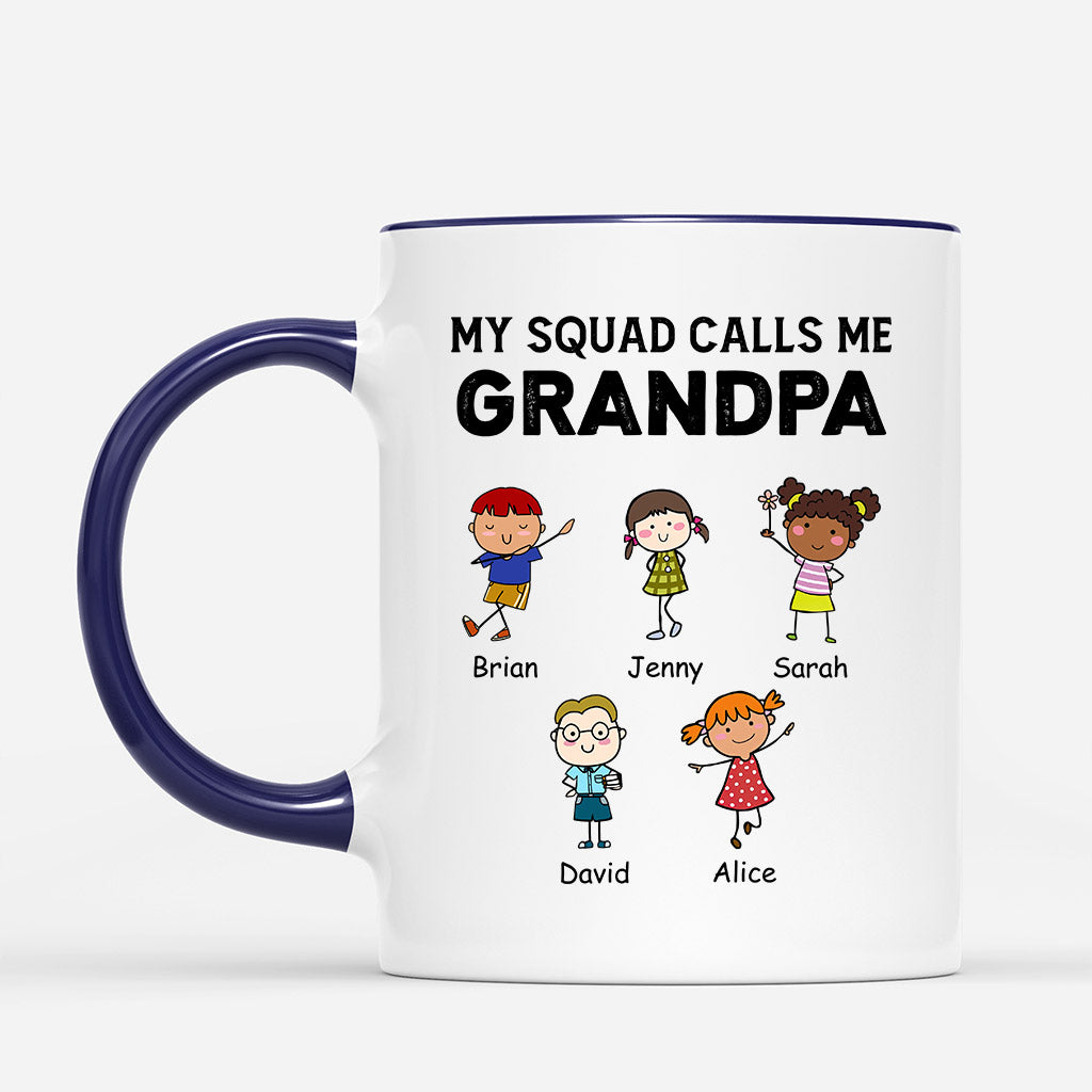 0906MUS1 Personalized Mugs Gifts Kids Dad