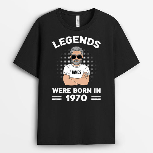 0907AUS1 Personalized T shirts Gifts Grandpa Dad